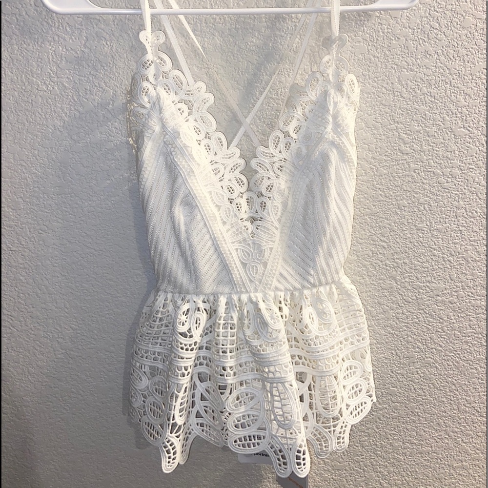 Self Portrait Peplum Top (0)